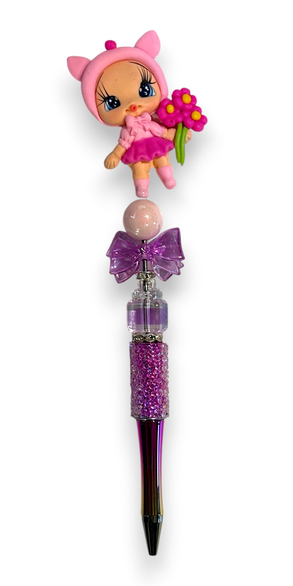Kitty Baby Blooms Clay Wand